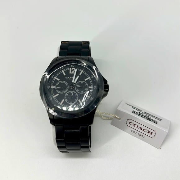 Coach Men Watch Stainless steel Black